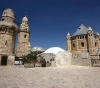 Two settlers storm the Orthodox Church on Mount Zion in Jerusalem