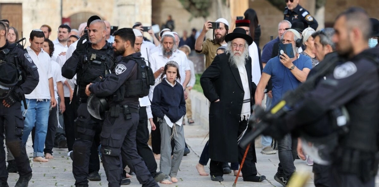 Jerusalem: 151 arrests and 6,542 settlers storm Al-Aqsa during July