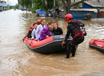 Six dead and four missing due to heavy rains in China