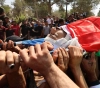 A large crowd mourns the martyr Mustafa Al-Kastouni in Jenin
