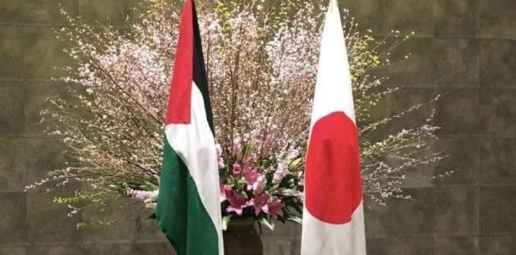 Japan provides financial grants to one municipality and two village councils in the West Bank
