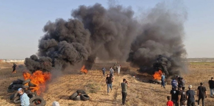 casualties as a result of the occupation’s suppression of marches on the Gaza border