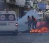 Injuries and arrest of a boy during confrontations in Hebron
