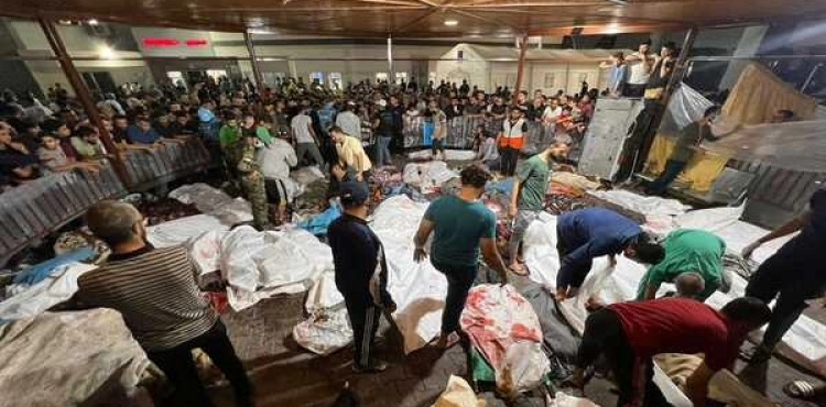 Gaza Health: Most of the victims of the Baptist massacre are children and women whose features are absent