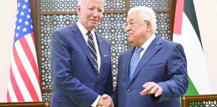 Great tension in the Palestinian-American relationship due to Washington's position on the war