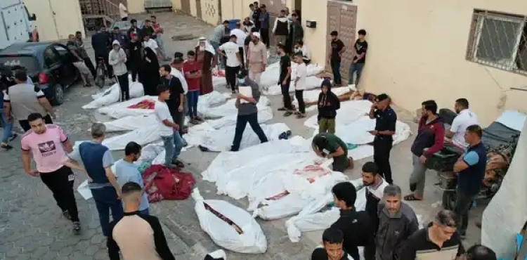 400 martyrs and wounded in a “horrific” massacre near the Indonesian hospital in Gaza