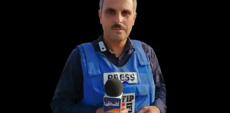 Palestine TV correspondent Muhammad Abu Hatab and a number of his family members were martyred