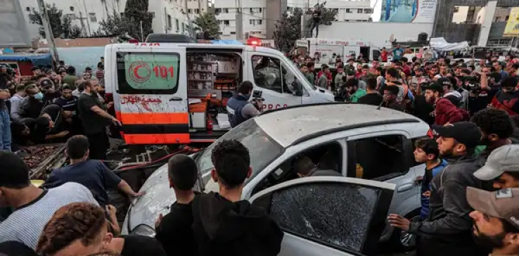 Israel targets hospitals in the Gaza Strip