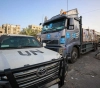 Sending 89 humanitarian aid trucks to the Gaza Strip through the Rafah border crossing
