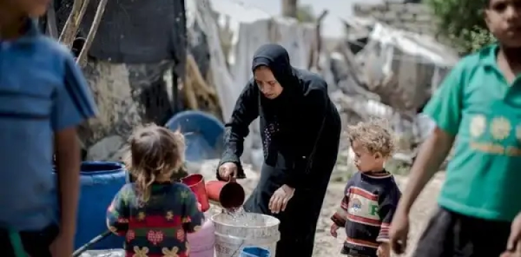 The United Nations warns of an increase in cases of drought and malnutrition in the Gaza Strip