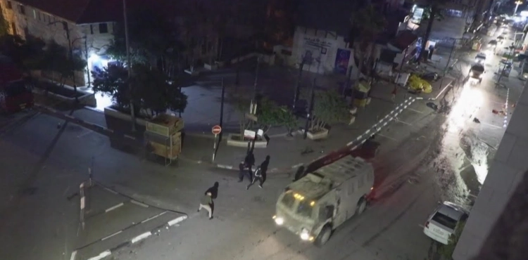 Intensive military movements by the occupation forces in the city of Tulkarm