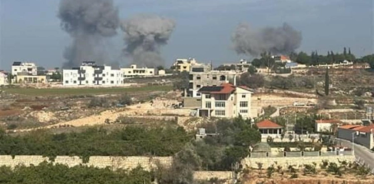 Israeli incursion and demolition of buildings in Marjeyoun district, southern Lebanon