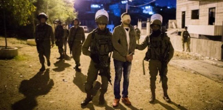 Arrested 10 youths including journalist Ibrahim Rantisi from Ramallah