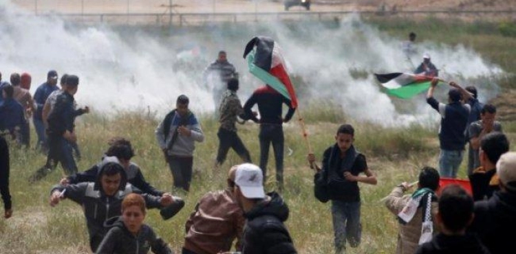 The occupation announces the martyrdom of a young man hit the Gaza border