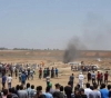 Israeli drone launches missile to citizens on Gaza border