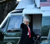 Trump leaves the White House