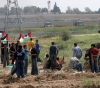 A young man was shot by the occupation forces in the northern Gaza Strip