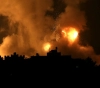 Israeli occupation planes bomb the Gaza Strip