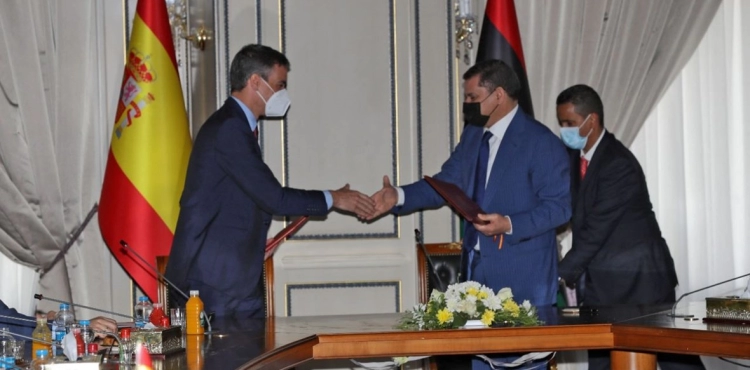 The Prime Ministers of Libya and Spain sign memoranda of understanding in Tripoli