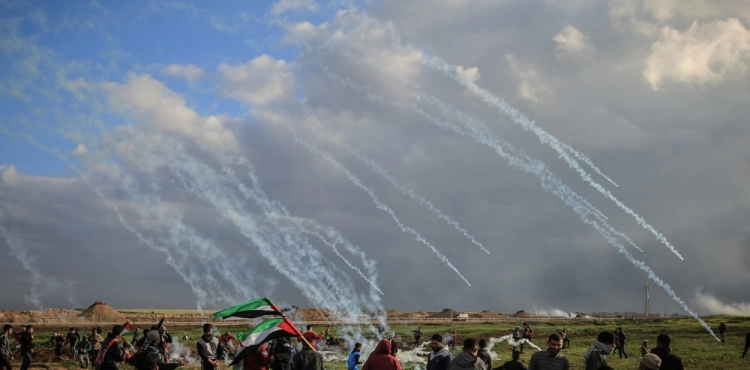 Violations by the Israeli occupying forces of the rights of those participating in the return marches and the blockade in the Gaza Strip