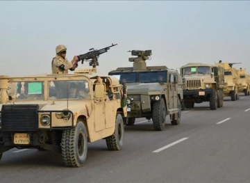 Egyptian army kills 20 gunmen in Sinai, western Egypt