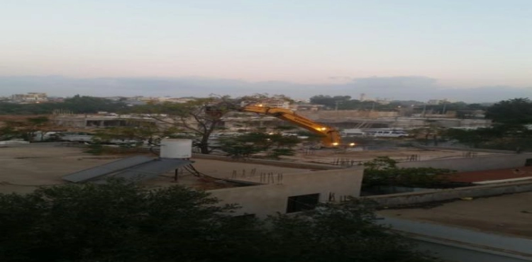 Israeli occupation authorities demolish Palestinian house in Ramla