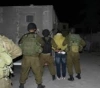 Israeli forces arrest 3 Palestinians from the West Bank