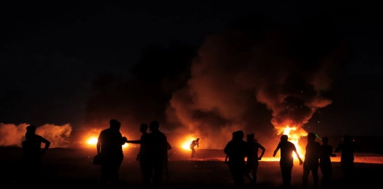 Four Palestinians wounded by Israeli gunfire in the east of the Gaza Strip