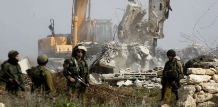 OCHA: Occupation authorities demolished 33 Palestinian buildings in two weeks