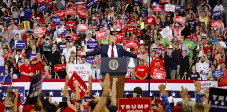 Trump officially launches its campaign for the presidency of 2020