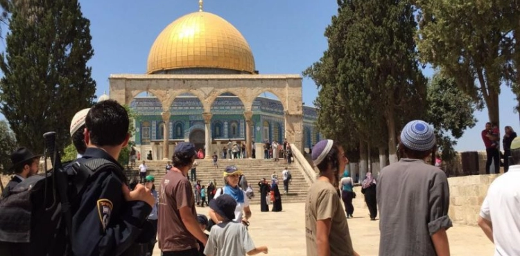 120  &quot;Israelis &quot; Storm Al-Aqsa mosque in  &quot;the Morning period &quot;
