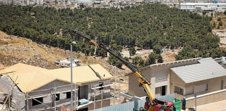 An Israeli plan to build 113,000 housing units in the northern West Bank
