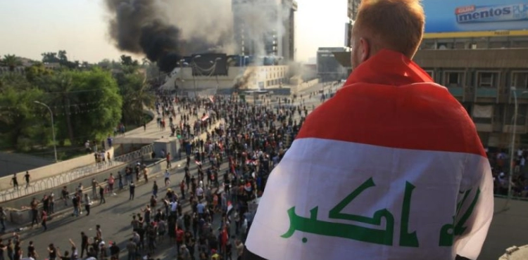 IRAQ: Victims of Friday&acute;s protests rise to two dead and nearly a thousand wounded