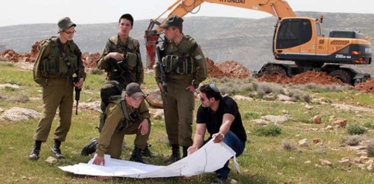 Israeli order to seize 500 dunams east of Jerusalem