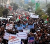 A series of mass rallies in Gaza, rejecting the deal of the century
