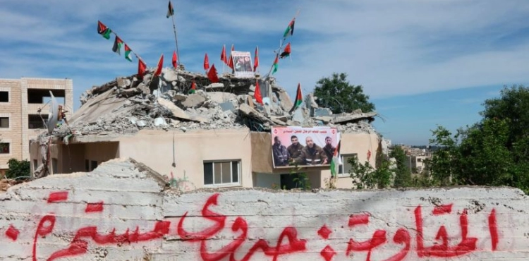 The last of which is the house of the prisoner, Qassam Al-Barghouthi .. The occupation demolished 4 houses of prisoners&acute; families since the beginning of 2020
