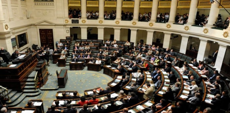 The Palestinian Authority welcomes a Belgian decision that opposes the Israeli &quot;annexation&quot; decision