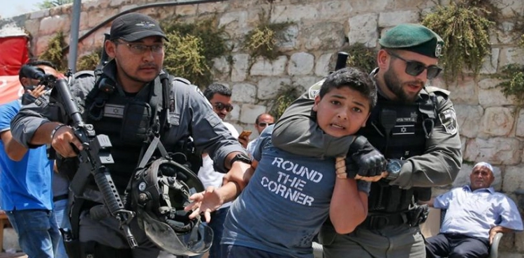 The occupation escalates its arrests ... 4,700 arrests, including 550 children, during 2020