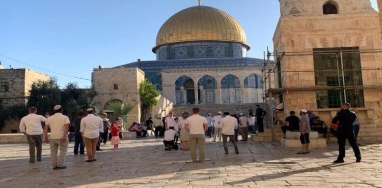 98 settlers storm the courtyards of Al-Aqsa Mosque