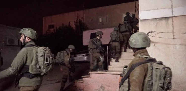 The occupation arrests 14 citizens