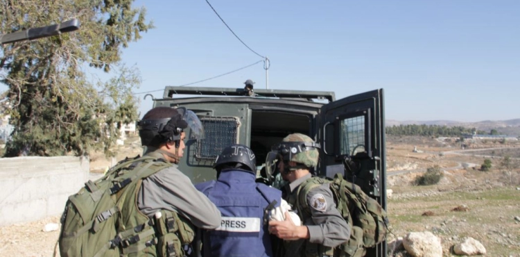 Last July, the occupation assaulted 22 journalists and arrested 7 others