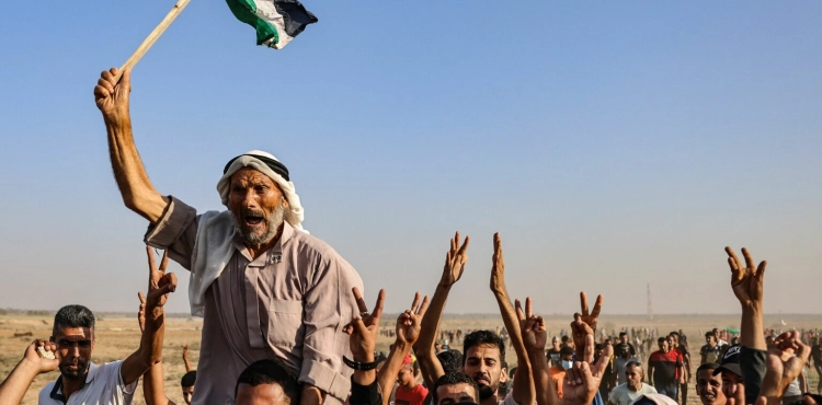 A mass festival on the Gaza border.. Al-Hindi: We are continuing our activity and mediators must assume their responsibilities
