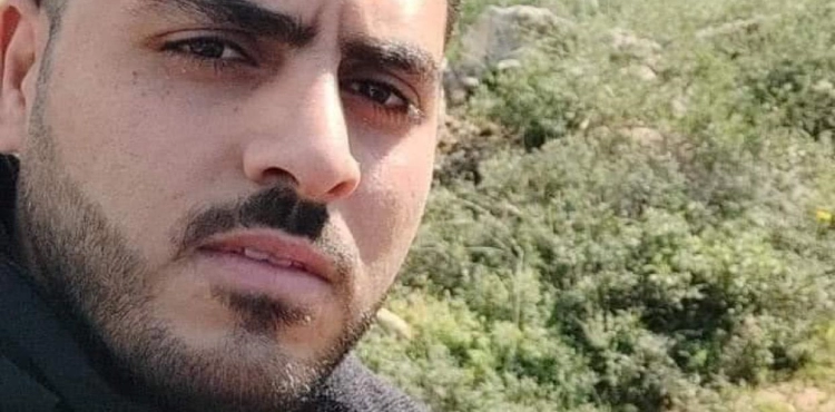 A martyr shot by the occupation in Beita, south of Nablus