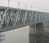 Collapse of a bridge under construction in Russia