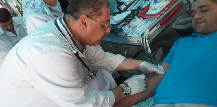 Child dies and injuries in return marchs east of Gaza Strip today