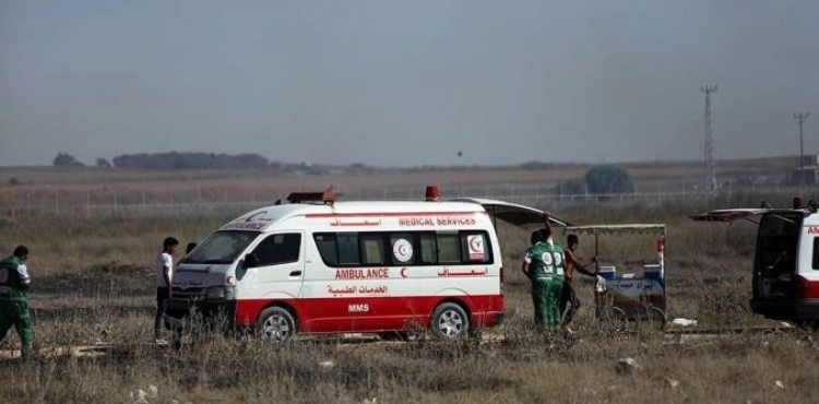 A young man was wounded by Israeli occupation in the southern Gaza Strip