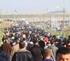 Two martyrs. and 62 injuries. In the occupation attack on the return marches east of Gaza