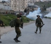 Two young men were injured by two gas bombs following the occupation&acute;s suppression of the Kafr Qaddum march