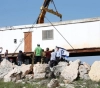 Settlers rebuild an outpost south of Nablus