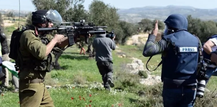 The occupying country is the first in the world to kill journalists